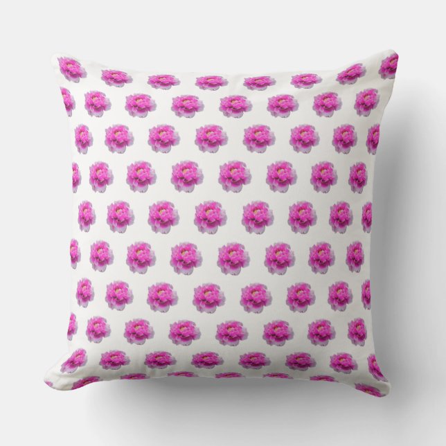 Painted Peony Kissen (Vorderseite)
