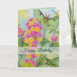 Painted Petals - Lantana Card Karte