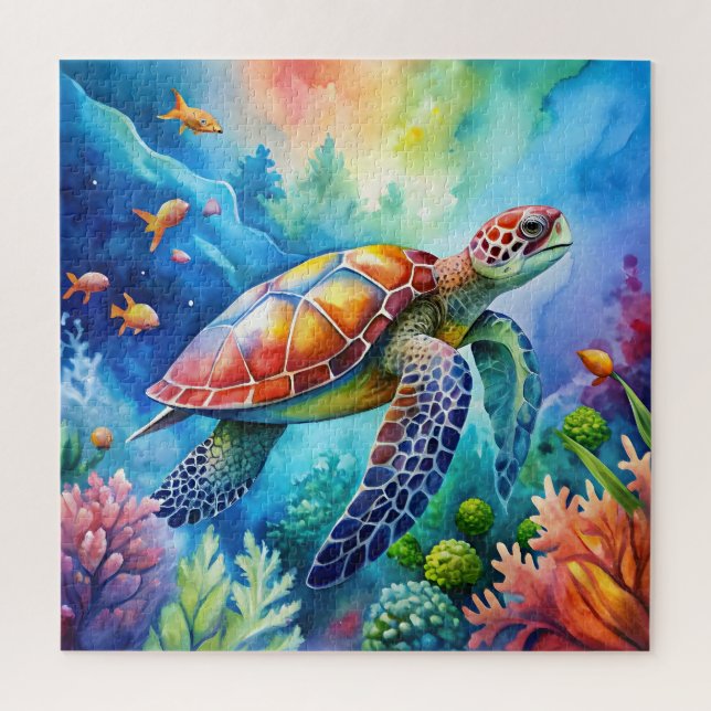 Painted Sea Turtle  (Vertikal)