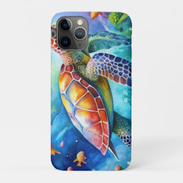 Painted Sea Turtle  Case-Mate iPhone Hülle
