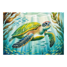 Painted Turtle Fotodruck
