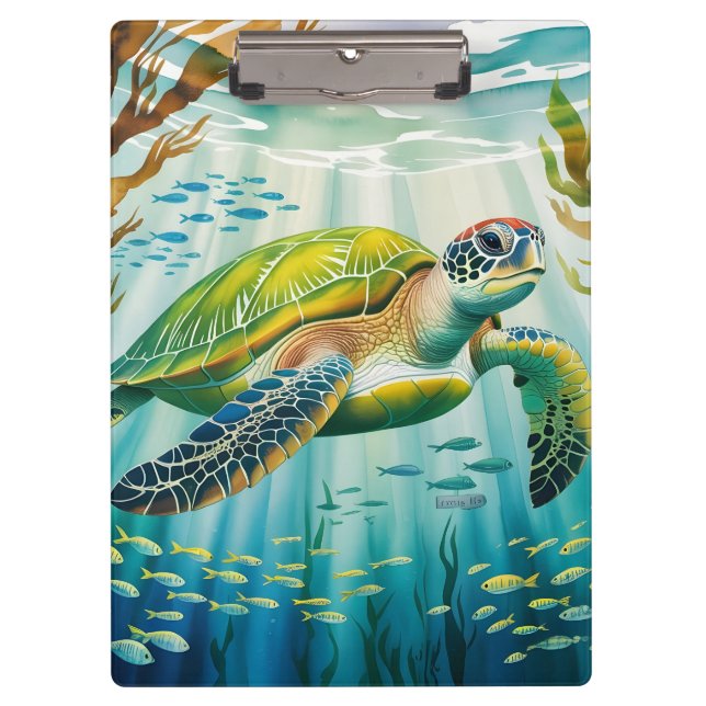 Painted Turtle Klemmbrett (Vorderseite)