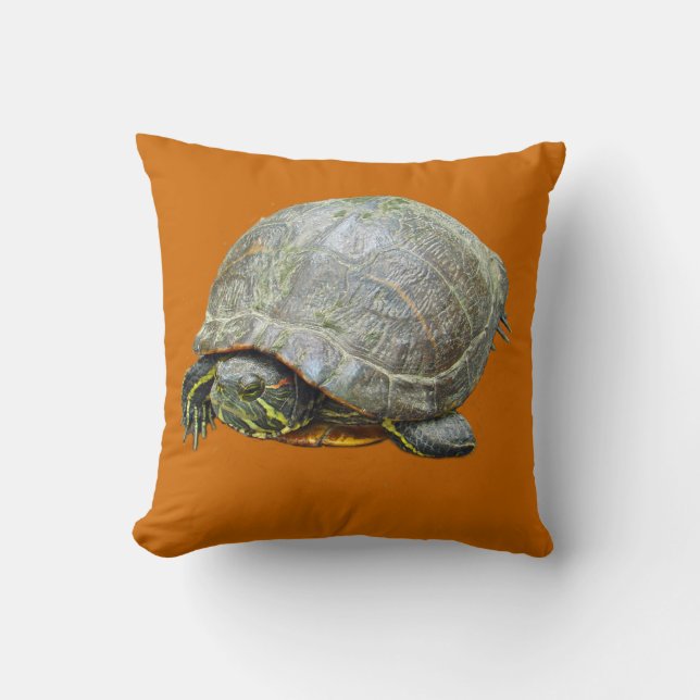 Painted Turtle Pillow Kissen (Vorderseite)