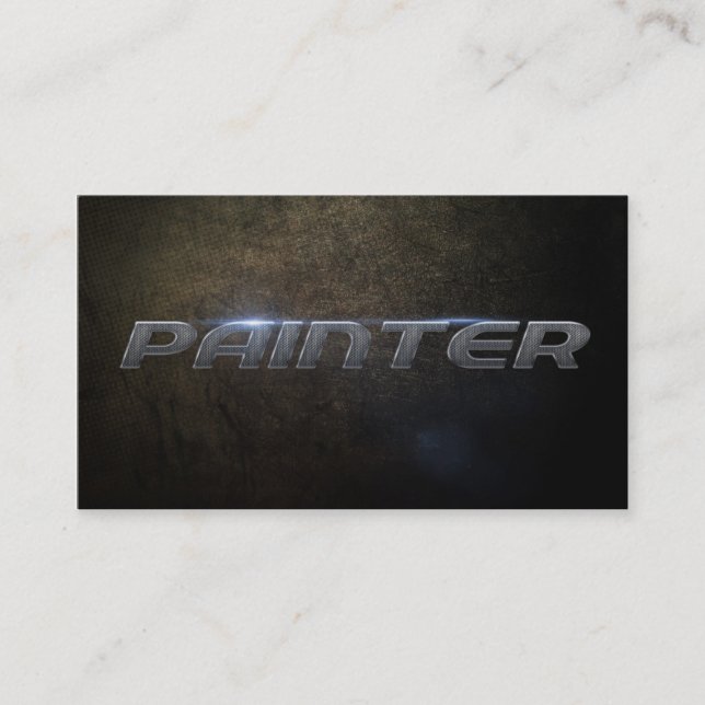 Painter Business card Visitenkarte (Vorderseite)