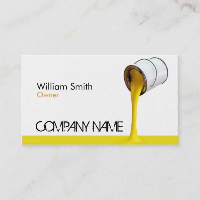 Painter Business Card Visitenkarte (Vorderseite)