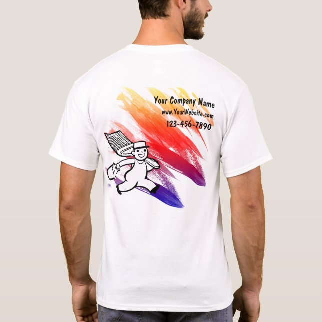 Painter Business T - Shirt (Rückseite)