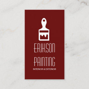 Painter Construction Business Card Visitenkarte