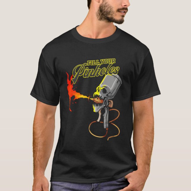 Painter für Kraftfahrzeuge Füllen Sie Ihr Auto aus T-Shirt (Vorderseite)