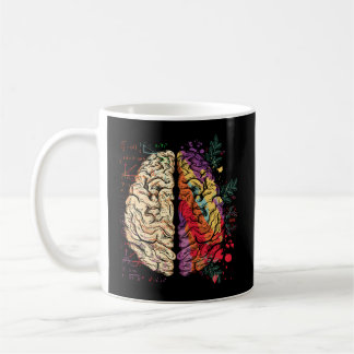 Painter Neuroscience Colorful Hu Brain Kaffeetasse