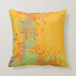 Painterly abstraktes Kissen
