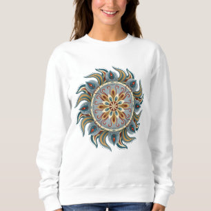Painterly Mandala Sweatshirt