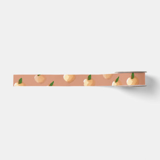Painterly Peaches Ribbon Ripsband