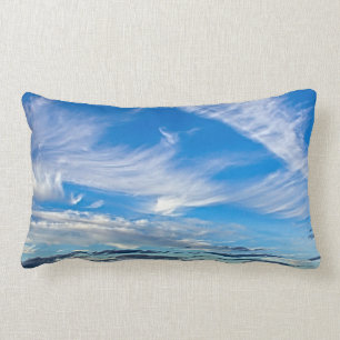 Painterly Wolken-Kissen Lendenkissen