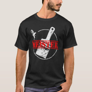 Paintermeister Master Painter und Lacquer-Prüfung T-Shirt