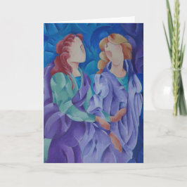 Painting of Two Girls - Karte