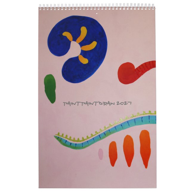 Paintpaintdraw 2027 Kalender (Titelbild)