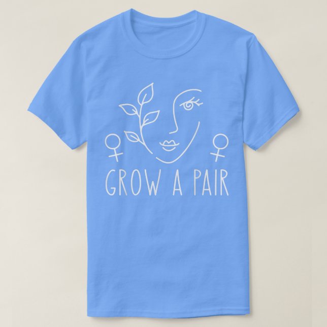 Pair Uterus Pro Choice Weibchen Righ T-Shirt (Design vorne)