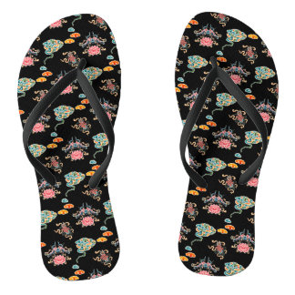 Paire chinoise traditionnelle de tongs