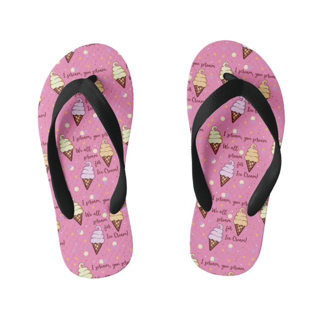 Paire de crème glacée de tongs (Semelle)