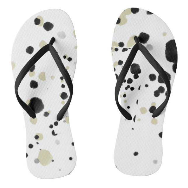 Paire de tongs avec éclaboussure (Semelle)