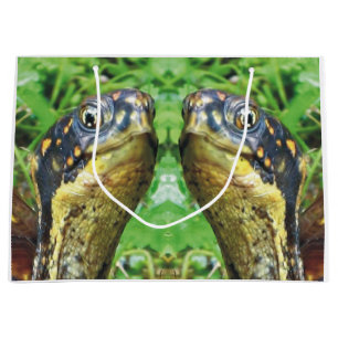 Paires de sac de cadeau d'amis de tortue de boîte