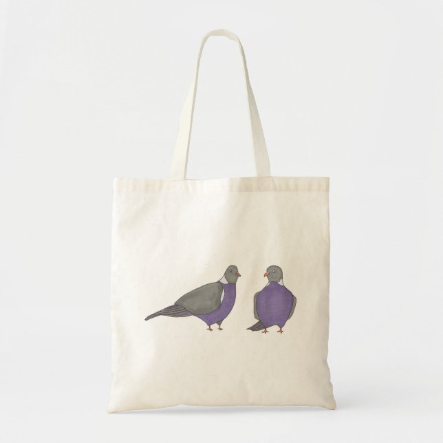 Paires de sac fourre-tout à pigeons (Devant)