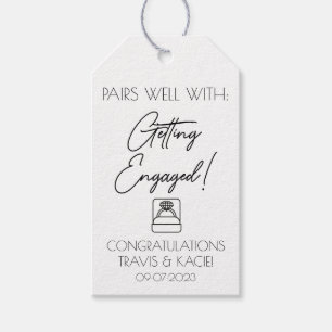 Pairs gut mit: Minimalistischer Ring-Design der Ve Geschenkanhänger