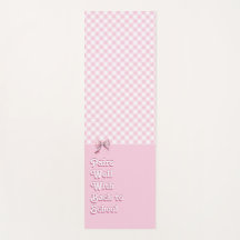 Pairs Gut W/ Zurück zur Schule Funny Pink Karierte