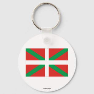 País Vasco (Euskadi) Flagge Schlüsselanhänger