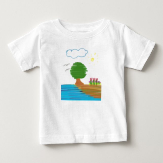 Paisaje Baby T-shirt (Vorderseite)
