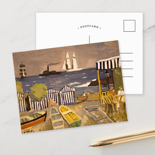 Paisaje de Playa | Joaquín Torres-García Postkarte (Von Creator hochgeladen)