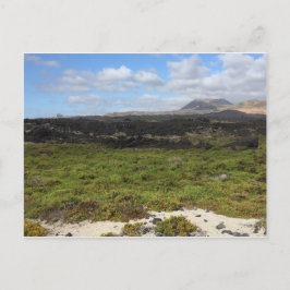 Paisaje hat zona Princesa Ico entworfen. Lanzarote Postkarte