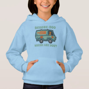 Paisely Scooby-Doo, das Geheimnis-Maschine fährt Hoodie