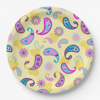 Paisley 90 pappteller