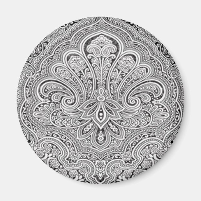 Paisley Art Magnet (Devant)