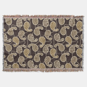Paisley-Arthintergrund Decke