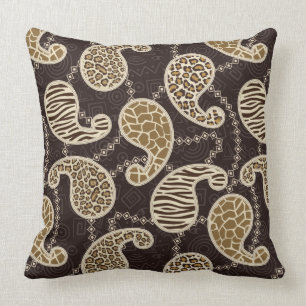 Paisley-Arthintergrund Kissen