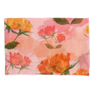 Paisley-Bandana-Druck, Seidenschal-Design. Kissenbezug