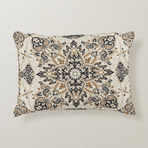 Paisley Bandana Print Silk Design Dekokissen