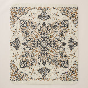 Paisley Bandana Print Silk Design Sherpadecke