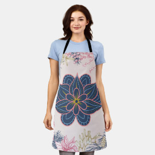 Paisley Beauty, Artistic Blue und Lila Schürze