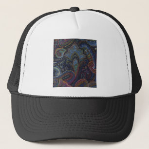 Paisley Blue Truckerkappe
