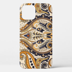 Paisley-Blumenmuster: Farbiges nahtloses Design Case-Mate iPhone Hülle