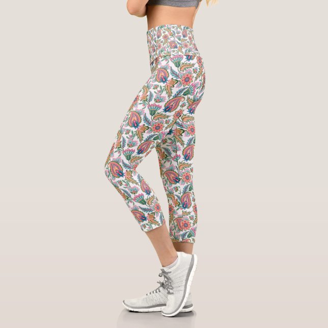 Paisley Capri Leggings (Links)