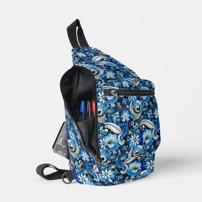 Paisley  crossbody bag (Offen)