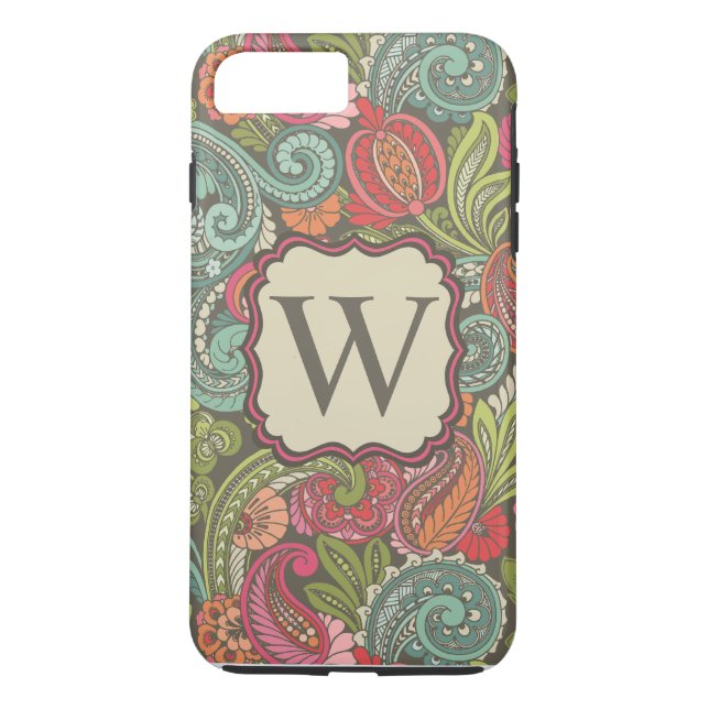 Paisley Cyngalese Case-Mate iPhone Hülle (Rückseite)
