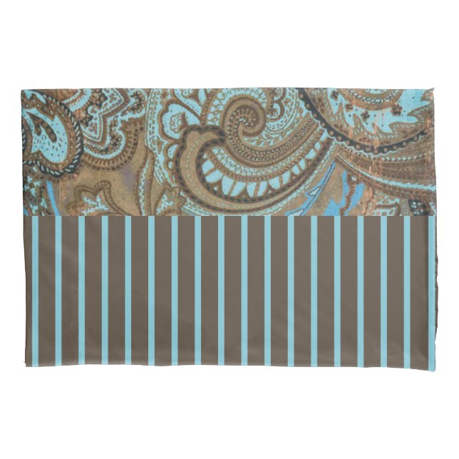 Paisley Damask - Pillowcase Kissenbezug (Vorderseite)