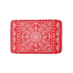 Paisley Design-1 Custom Small Bath Mat Badematte