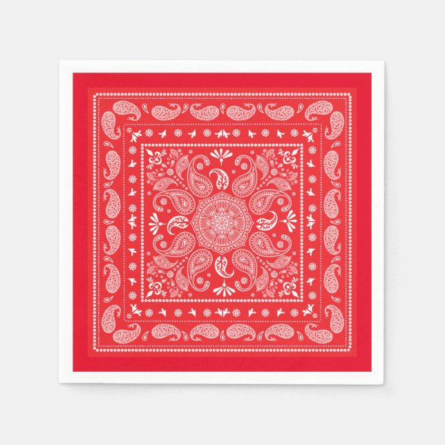 Paisley Design-1 Paper Napkin Serviette (Vorderseite)
