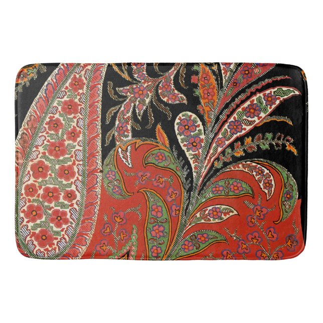 Paisley Design #5 bei SusieJayne Badematte (Vorderseite)